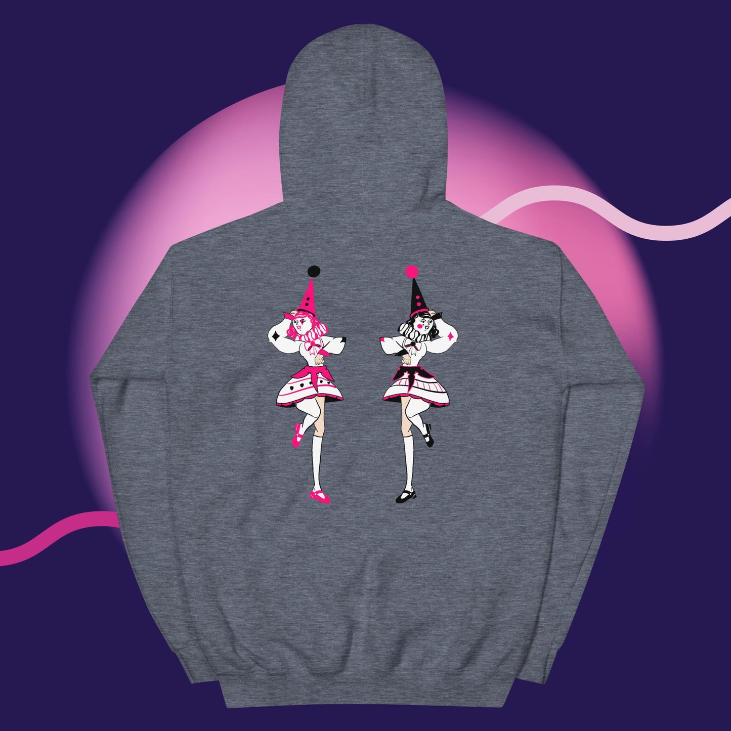 Twin Clown Hoodie