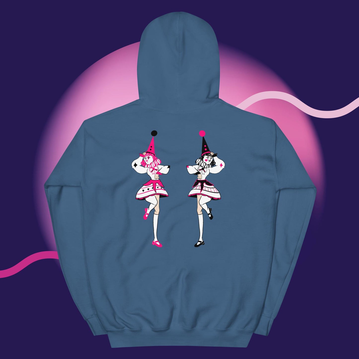 Twin Clown Hoodie